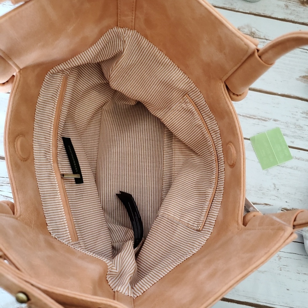 NWT | Anthropologie Kaitlyn Knotted Tote - Rose - Picture 7 of 8